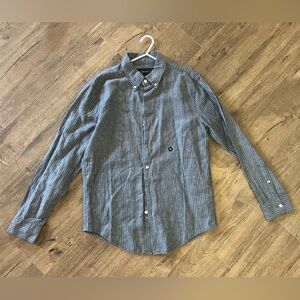 NWT. Abercrombie and fitch linen button down dress shirt